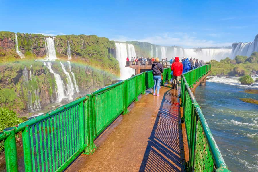 From Puerto Iguazu: Brazilian Side of the Falls with Ticket - Canoas Mirim Space and the lunch break