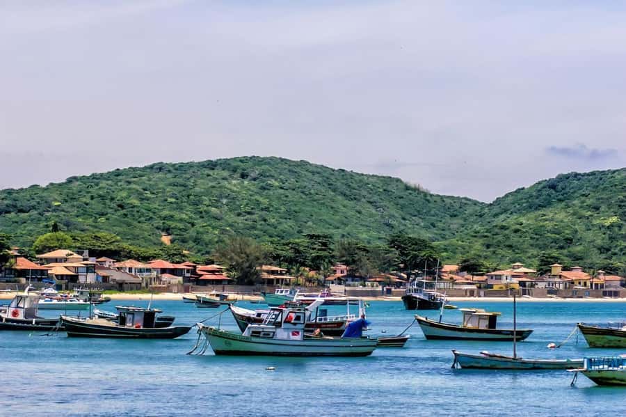 From Rio: Buzios Beaches Day Trip with Boat Ride and Lunch - Azeda and Azedinha show Búzios at its most scenic