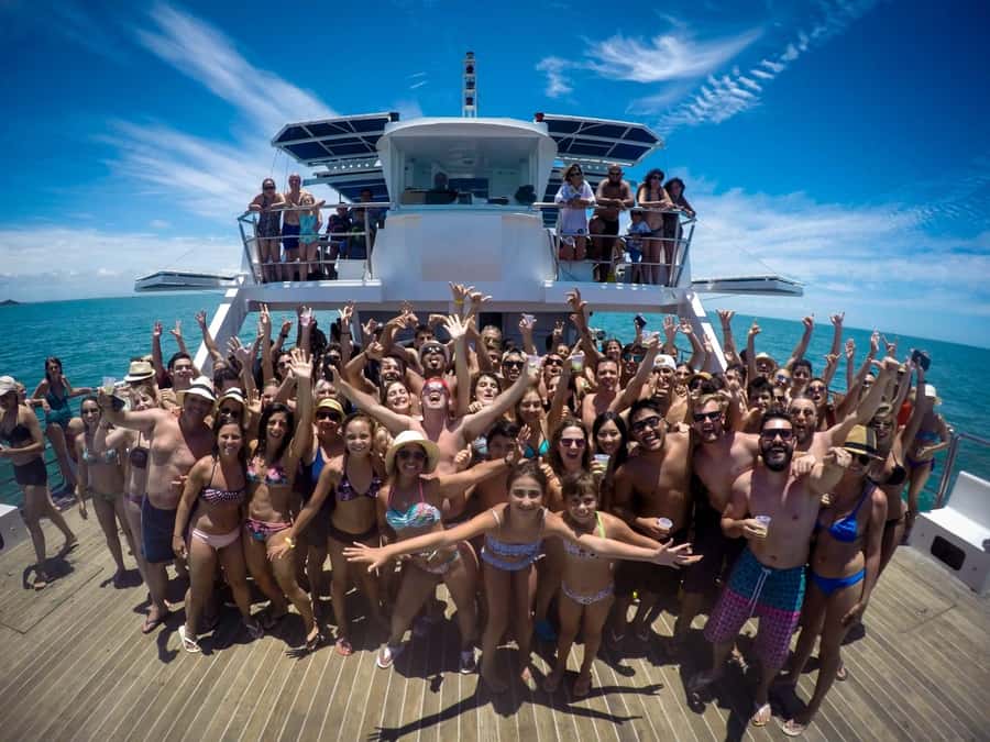 From Rio: Full Day in Búzios with Catamaran Tour and Lunch - Branca Island, Feia Island, and the second swim