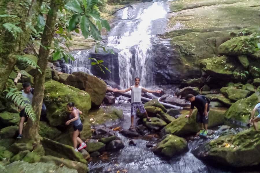 From São Paulo: Santo Amaro Island Trekking by Wild Beaches - The return to White Beach is a welcome finish