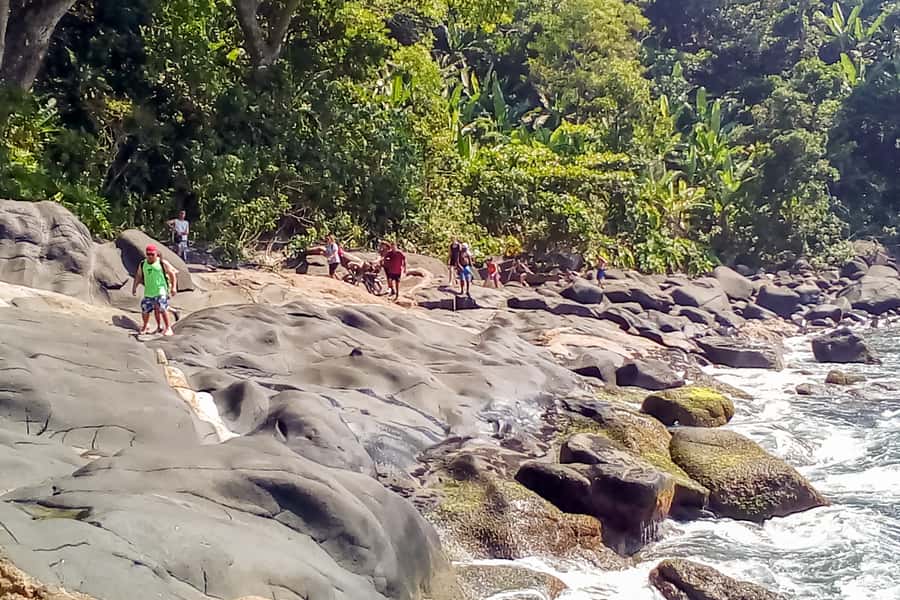 From São Paulo: Santo Amaro Island Trekking by Wild Beaches - How difficult is the 12-kilometer hike?