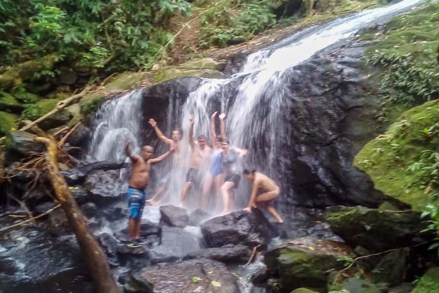 From São Paulo: Santo Amaro Island Trekking by Wild Beaches - The Hans Staden Trail starts the hard work