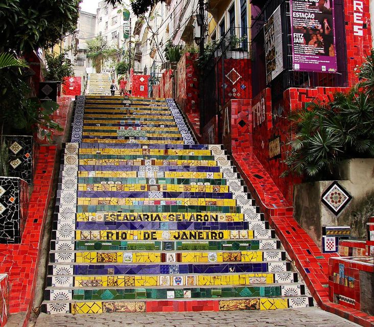 Full-Day City Sightseeing Tour in Rio de Janeiro - Selarón Steps and Jorge Selarón’s mosaic work