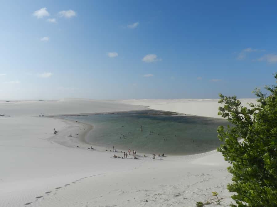 Full-day excursion Lencois Marnahenses, Lagoa Azul & Lagoa Bonita combined - Lagoa Azul in the cooler morning