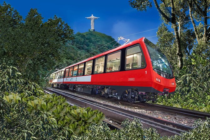 Full Day in Rio: Christ by Train, Sugarloaf, Selarón & Barbecue - Riding the train to Christ the Redeemer