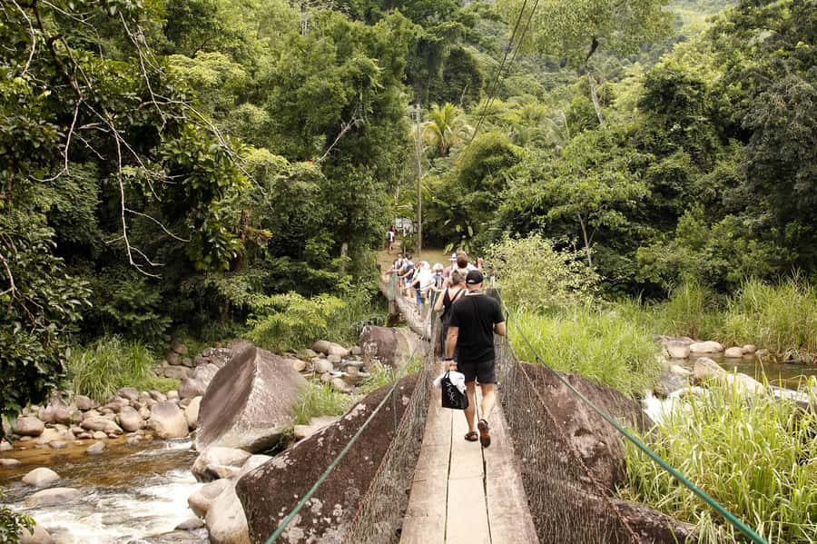 Full-Day Jungle Jeep Waterfall and Cachaça Distillery Tour - Lunch beside a waterfall at Villa Verde