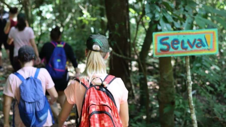 Guided Hike and Kayak or SUP River Tour w/ Transfer - The waterfall stop and river swim