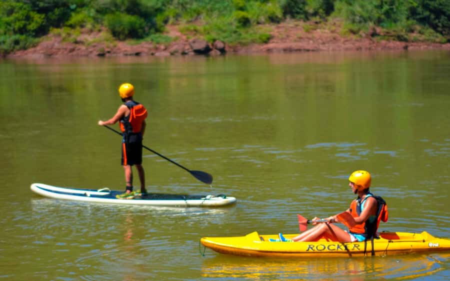 Guided Hike and Kayak or SUP River Tour w/ Transfer - Walking the 1.4-kilometer Indian Trail