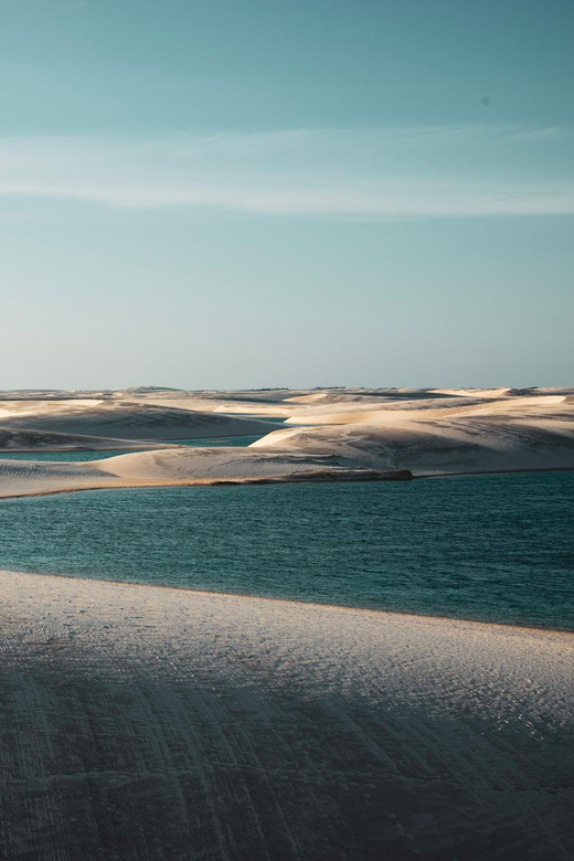 Half-day excursion to Lagoa Bonita in the Lencois Maranhenses - Cooling off in the crystal-clear lagoons