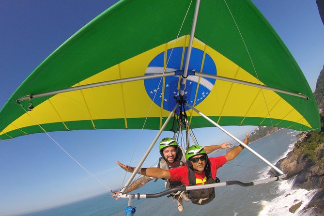 Hang gliding Hang gliding Experience Rotorfly - Meeting at São Conrado Before the Climb