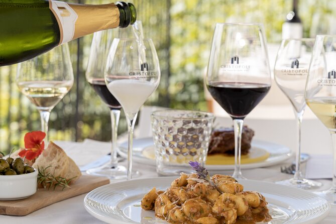 Harmonized Lunch - Cristofoli Family Wines - The wine pairing and what the price includes