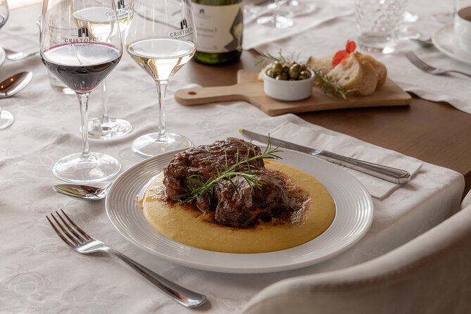 Harmonized Lunch - Cristofoli Family Wines - Four stages, four chances to compare the wines