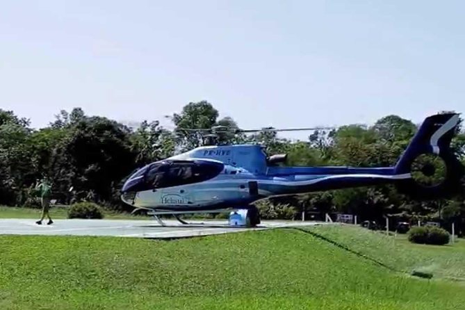 Helicopter flight over Iguazu Falls - Who will enjoy this most