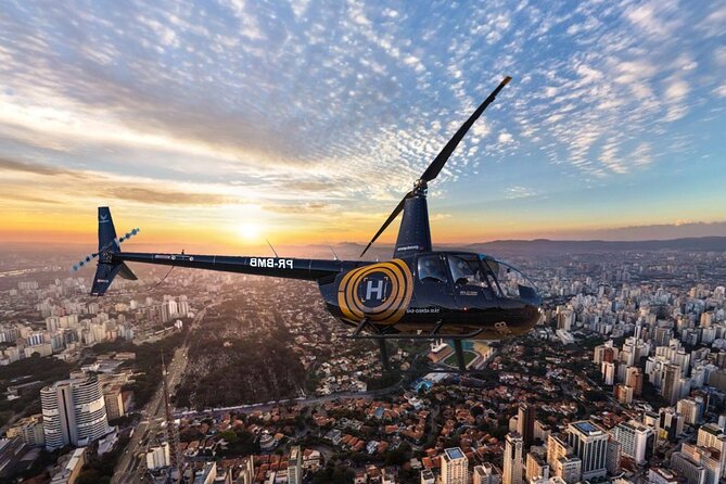 Helicopter Flight over São Paulo City - The Carnival parade grounds from above