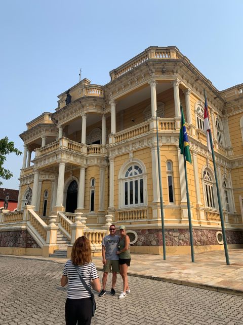 Historic City Tour Manaus by car with 3 stops. - Starting with Manaus’s first street and square