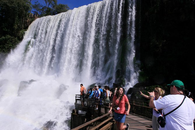 Iguassu Falls Argentinian Side with Gran Aventura - The steep climb after the boat