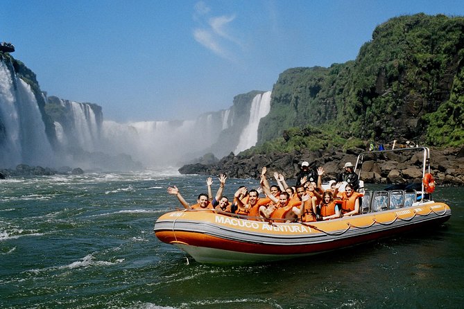 Iguassu Falls Combo Tour: Visit to the Brazilian side and Waterfall Boat Ride - The Brazilian-side walkways and the first big views
