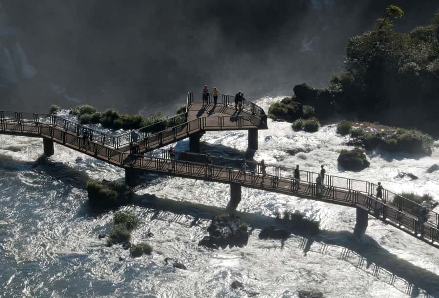 Iguassu Falls: Guided Tour & Macuco Safari on Pontoon Boats - Floriano Falls and the panoramic elevator