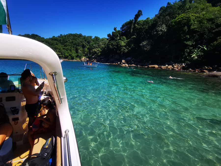 Ilha Grande: 6-Hour Speedboat Tour to Blue and Green Lagoons - The return past Ilha Grande State Park