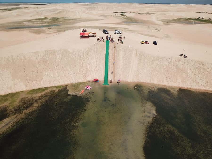 Jericoacoara: Tatajuba Beach Tour - Guriú and the river crossing