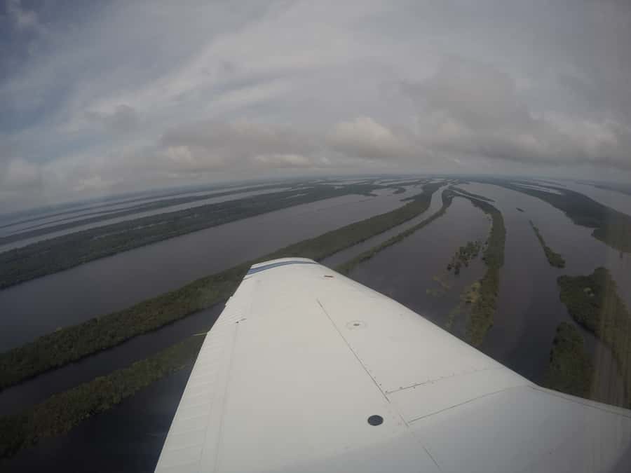 Manaus: Amazon Rainforest Panoramic Airplane Flight - Leaving Manaus and reaching the departure point