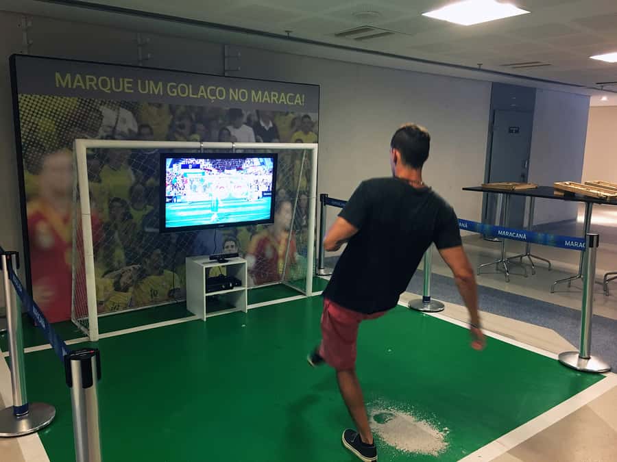 Maracana Stadium - Behind the Scenes Tour - Locker rooms, warm-up room, and press areas