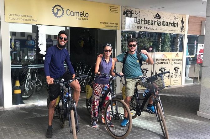 Monumental Axis Bike Tour - Brasilia - South Commercial Sector, National Library, and National Theatre