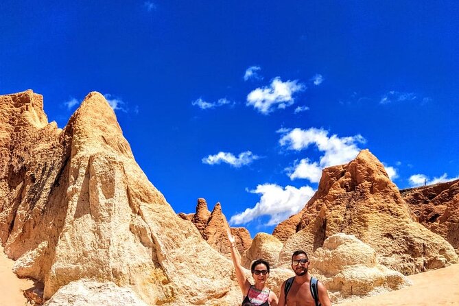 Morro Branco Beach - The optional buggy ride and nearby beaches