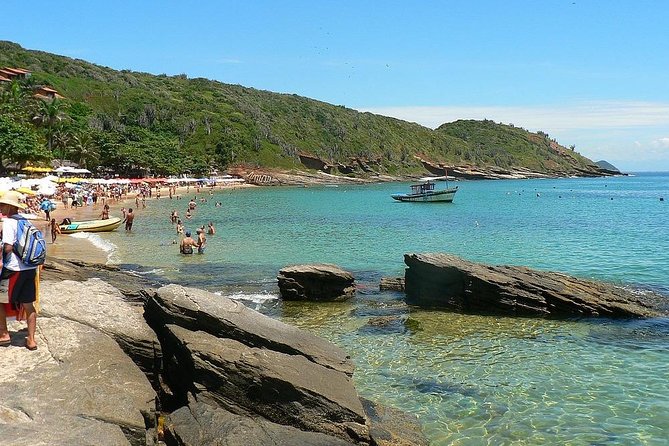 One Day in Búzios + Boat Trip + Lunch - Azeda and Azedinha: small coves with calm water