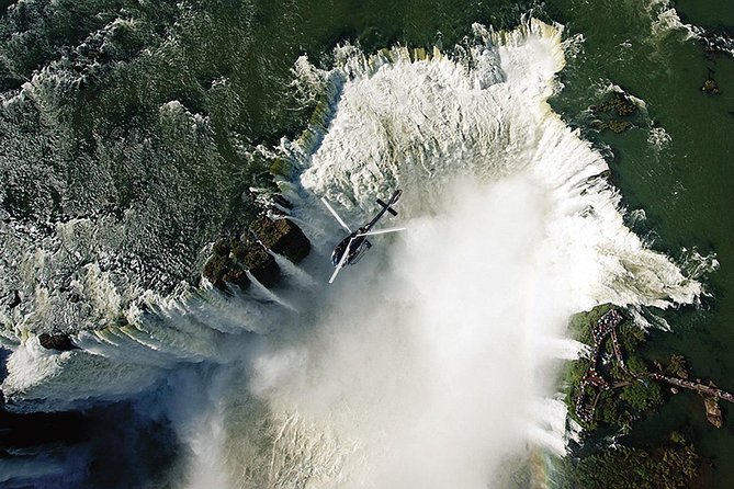 Panoramic Helicopter Flight over Iguassu Falls - Check-in, capacity, and the wait for takeoff