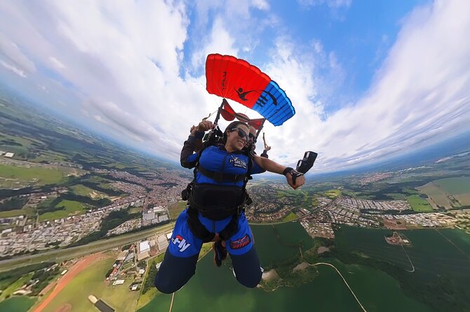 Parachute jump in Boituva with 360o Vision - Key points to know before you book