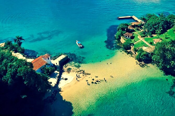 Paradise Islands in Angra dos Reis Private Boat Route - A six-hour boat day built around short stops