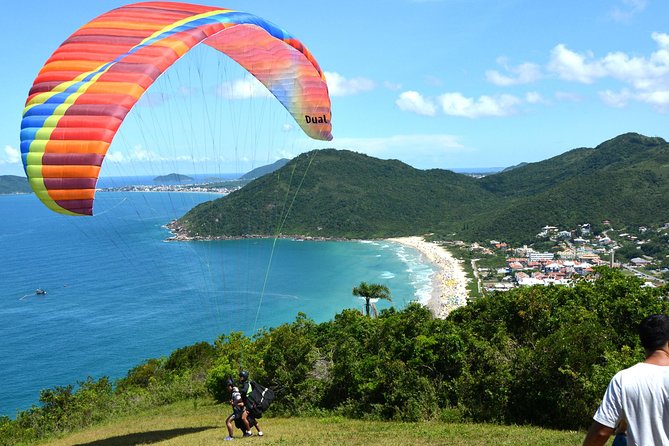 Paragliding flight with instructor in Florianópolis - What the 10 to 15 minute flight feels like