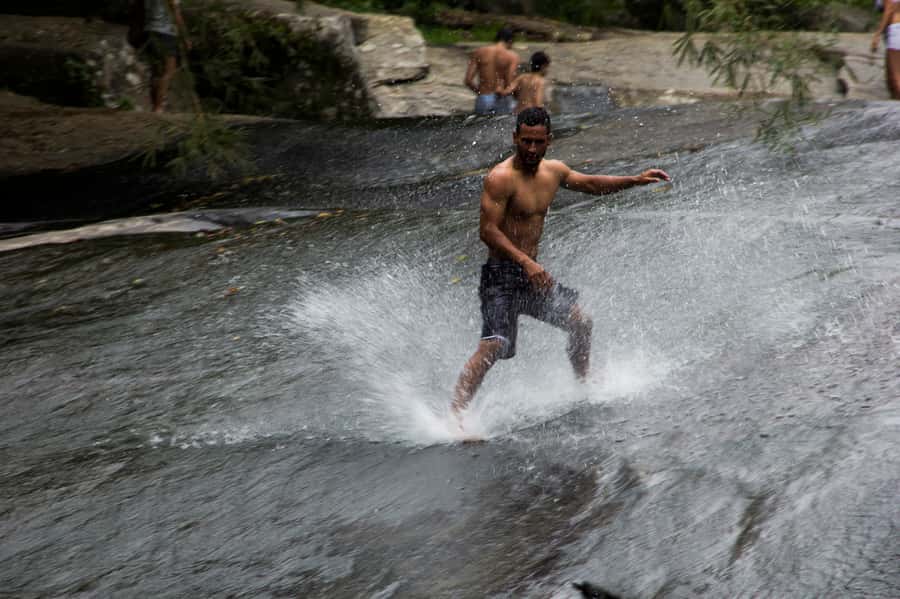 Paraty: Jungle Waterfalls and Cachaça Distillery Jeep Tour - Pedra Branca: the quieter waterfall stop