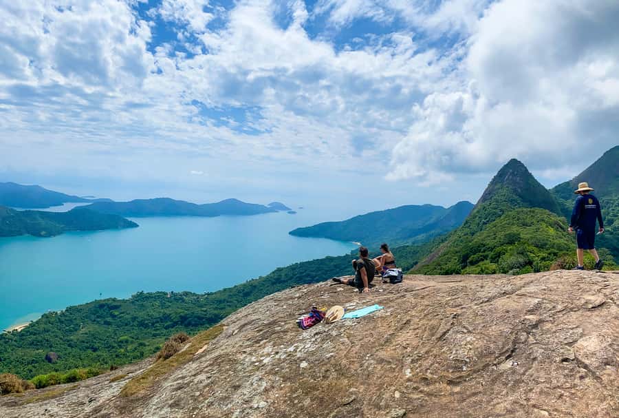 Paraty: Pão de Açucar Peak Trekking and Hiking Tour - Summit views over Brazil’s tropical fjord
