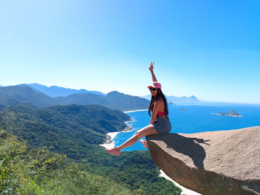PEDRA DO TELÉGRAFO - The most incredible view of Rio de Jane - Walking the Medium-Level Forest Trail