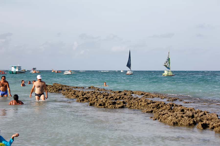 Porto Galinhas Full Day Tour - Arriving at the beach and fishing village