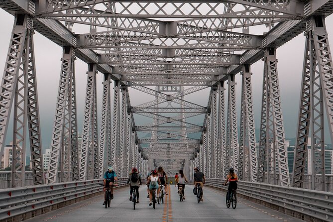 Private Bike Tour in Florianopolis - Hercílio Luz Bridge, Florianópolis’s postcard view