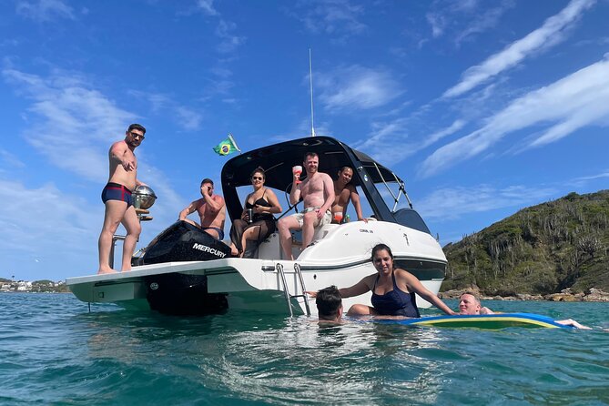 Private Boat Tour through the beautiful beaches and islands of Búzios - Seeing Búzios beaches and islands from the sea