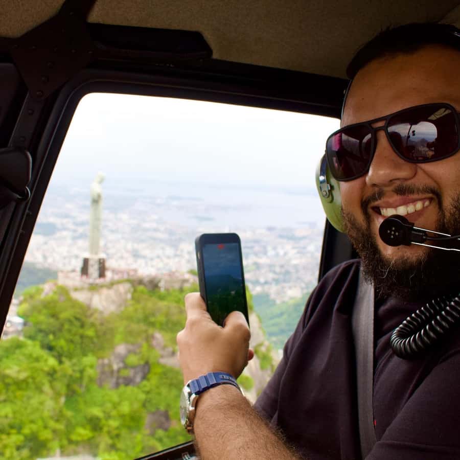 Private Helicopter tour - Rio de janeiro in 20min - Leaving from Jacarepaguá Airport in Barra da Tijuca