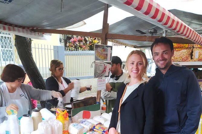 Private Street Food tour Adventure: With a Local Street Market! - Santa Teresa with a cup of black bean soup