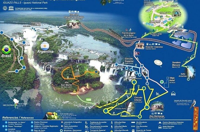 Private tour of Iguacu Falls Brazil and Argentina 1 day. - Practical advice for making the day easier
