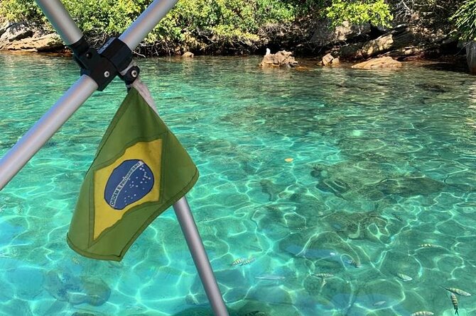 Private VIP Paradise Ilha Grande Speed Boat and Transfer from Rio - Lagoa Azul, the first swim among fish