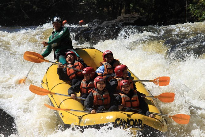 Rafting - Brotas - Rio Jacaré Pepira - Parque dos Saltos gives the outing a second act