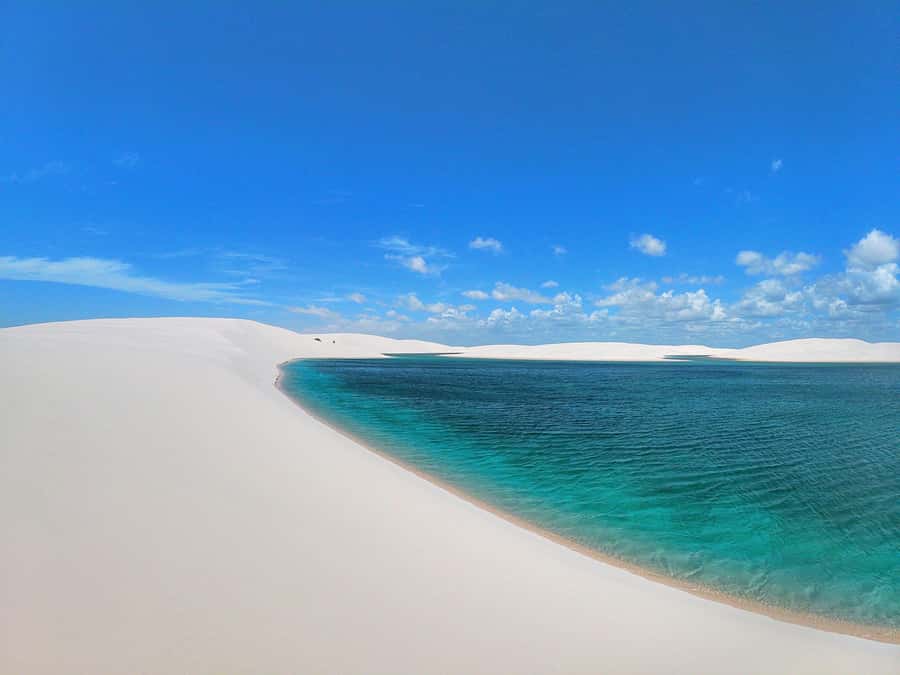 Rancharia Lagoon circuit (Santo Amaro) - The clear water of Bicudo Gordo Lagoon