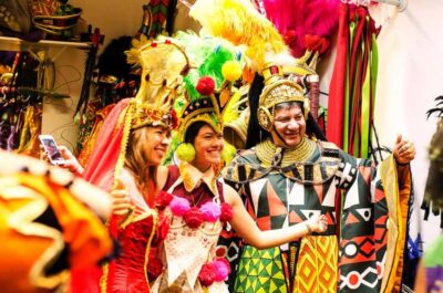 Carnival Backstage Tour at Samba City with Cocktail