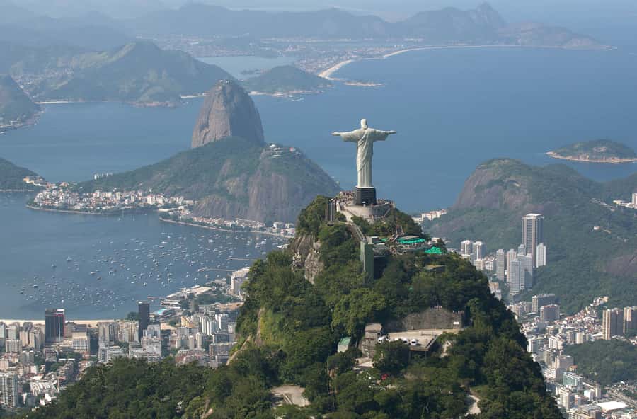 Rio: Christ The Redeemer Half Day Tour With Pick up - Reaching the Christ the Redeemer statue