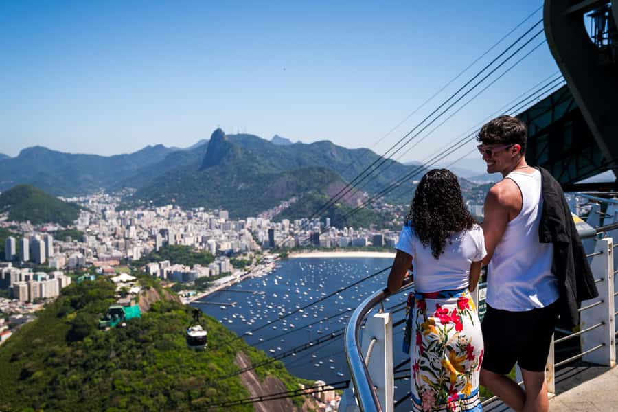 Rio: Christ the Redeemer, Sugarloaf, Selaron & BBQ Lunch - Metropolitan Cathedral’s bold concrete interior