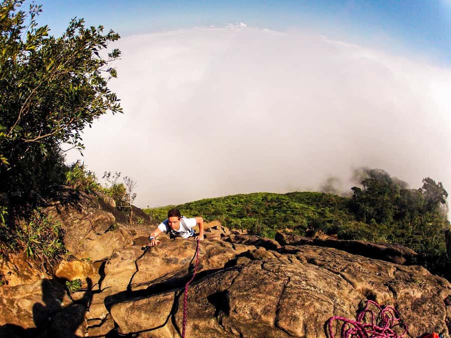 Rio de Janeiro: 7-Hour Gavea Rock Hiking Tour - The 15-meter hand-climb is the key test