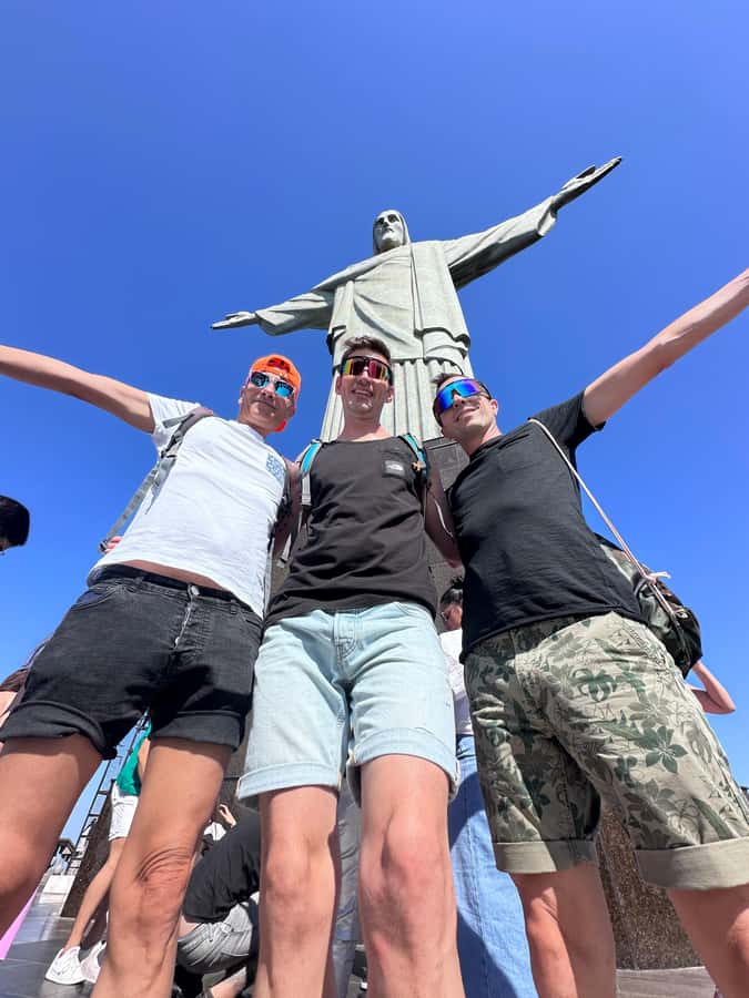 Rio de Janeiro Christ Redeemer by train Sugar Loaf Private - The drive from Corcovado to Sugarloaf